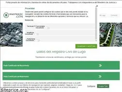Sites similar to registrocivildelugo.com