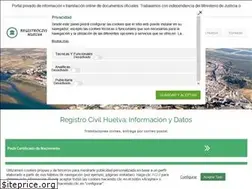 Sites similar to registrocivilhuelva.com