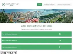 Sites similar to registrocivilmalaga.top