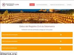 Sites similar to registrocivilsalamanca.com