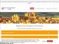 Sites similar to registrociviltarragona.com