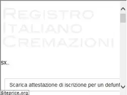 Sites similar to registroitalianocremazioni.it