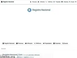 Sites similar to registronacional.com