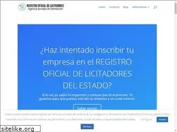 Sites similar to registrooficialdelicitadores.com
