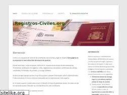 Sites similar to registros-civiles.org