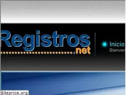 Sites similar to registros.net