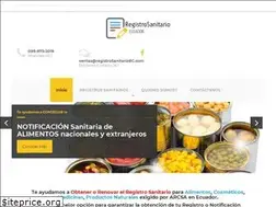 Sites similar to registrosanitarioec.com