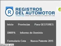 Sites similar to registrosdelautomotor.com