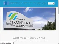 Sites similar to registryonwye.com