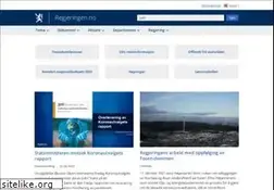 Sites similar to regjeringen.no