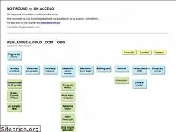 Sites similar to reglasdecalculo.org