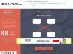 Sites similar to regledetrois.com
