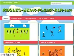 Sites similar to regles-jeux-plein-air.com
