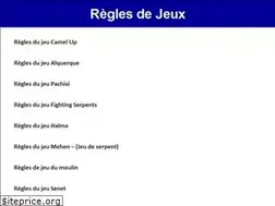 Sites similar to reglesdejeux.github.io