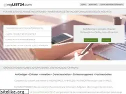 Sites similar to reglist24.com
