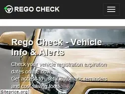 Sites similar to rego-check.com.au