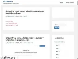 Sites similar to regoremor.com