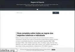 Sites similar to regrasdoesporte.com.br