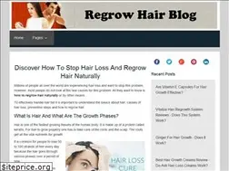 Sites similar to regrowhairblog.com