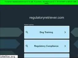 Sites similar to regulatoryretriever.com