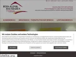 Sites similar to reha-klinik-hausbaden.de