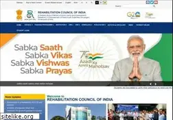 Sites similar to rehabcouncil.nic.in
