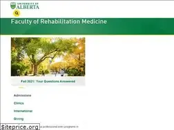 Sites similar to rehabilitation.ualberta.ca