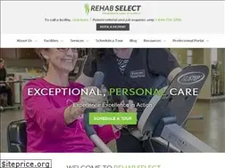 Sites similar to rehabselect.net