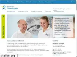 Sites similar to rehaklinik-sonnhalde.de