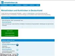 Sites similar to rehakliniken.de