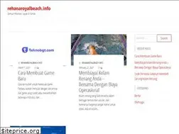 Sites similar to rehanaroyalbeach.info