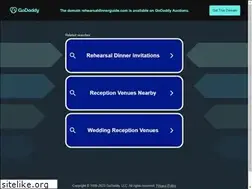 Sites similar to rehearsaldinnerguide.com