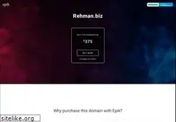Sites similar to rehman.biz