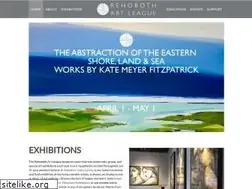 Sites similar to rehobothartleague.org