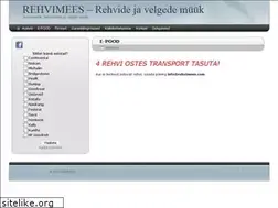 Sites similar to rehvimees.com