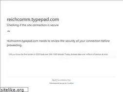 Sites similar to reichcomm.typepad.com