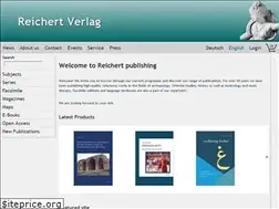 Sites similar to reichert-verlag.de
