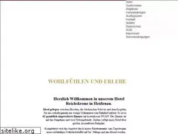 Sites similar to reichskrone-hotel.de