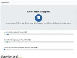 Sites similar to reichtmeinklopapier.de