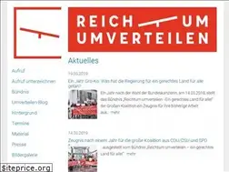 Sites similar to reichtum-umverteilen.de