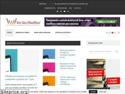 Sites similar to reidasplanilhas.com.br