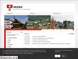 Sites similar to reiden.ch