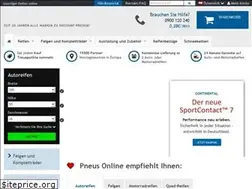 Sites similar to reifen-pneus-online.at
