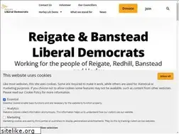 Sites similar to reigatelibdems.org.uk