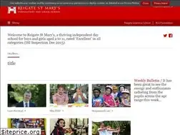 Sites similar to reigatestmarys.org
