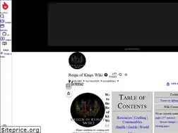 Sites similar to reignofkings.gamepedia.com