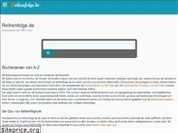 Sites similar to reihenfolge.de