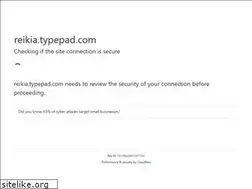 Sites similar to reikia.typepad.com