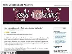 Sites similar to reikiawakening.wordpress.com