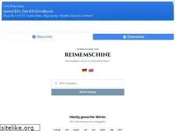 Sites similar to reimemaschine.org